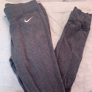 Nike. Gray Joggers. Size small.